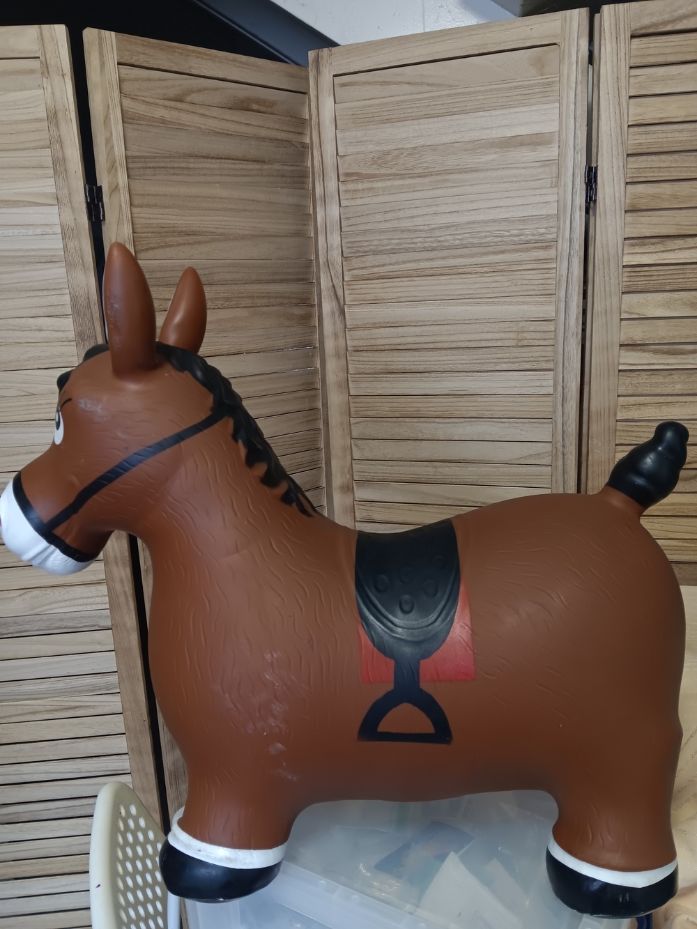 Horse ride on inflatable  Toy Horse - Picture 4 of 6